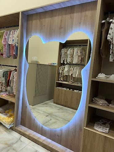 led işıqlı güzgü: Dizayn, proyekt mövcuddür, Zəmanətsiz, Kredit yoxdur — 3