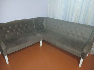 Künc divan, Açılmayan, Bazasız, Vеlur parça