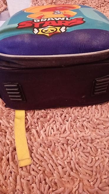 300 nomreli mekteb: Brawl Stars mövzulu uşaq çantası məktəbli çanta - Ön hissədə rəngli — 6