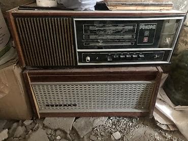 Velosiped ehtiyyat hissələri: Sovet istehsalı “Рекорд 314” radiola (radio + gücləndirici + akustik — 1