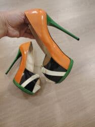 debli ayaqqabilar: Tuflilər, Ölçü: 38, İşlənmiş — 1