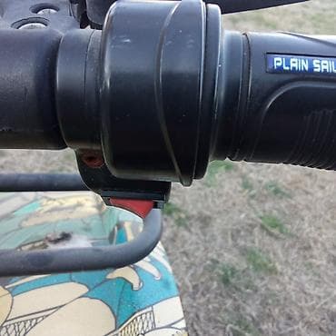 Su nəqliyyatı: Uşaq/yeniyetmə üçün benzinli mini ATV - Parlaq, komiks üslublu — 2