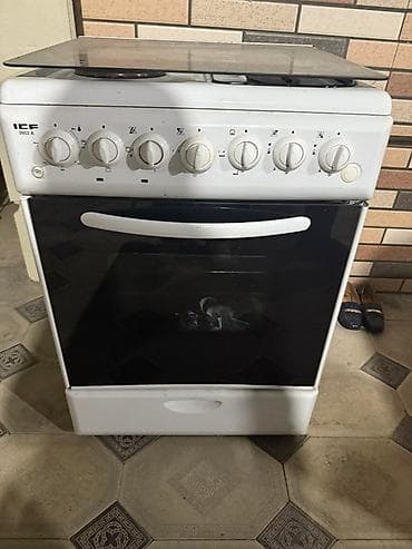 Qaz sobası Ayrıca dayanan, 4 gözlü, İşlənmiş