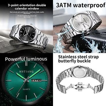 əl saat: Qol saatı, rəng - Gümüşü — 2