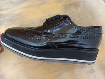 Tuflilər, Ölçü: 37, rəng - Qara, İşlənmiş