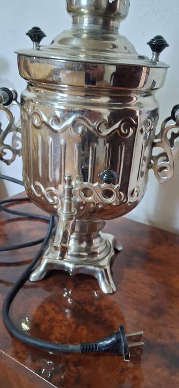 samovar satılır: Yeni Elektrik Samovar, 3 l, Ünvandan götürmə — 3