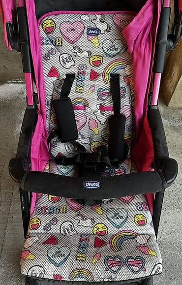 Uşaq dünyası: İki tutacaqlı araba, Chicco, İşlənmiş, Cins: Qız, Ünvandan götürmə, Ödənişli çatdırılma — 5