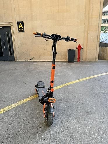 elektirikli mapet: Elektrikli skuter – off-road təkərlərlə - Güclü, geniş protektorlu — 1