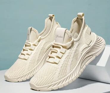 qadın krosovkaları yay üçün: Ölçü: 40, rəng - Bej, Yeni — 2