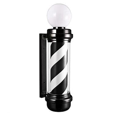 Reklam lövhələri: Barber pole – bərbərxanalar üçün klassik işıqlandırılan nişan — 2