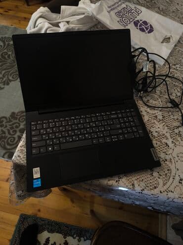 irsad noutbuklar: Lenovo noutbuk - Brend: Lenovo - Korpus: mat qara, nazik və yüngül — 4