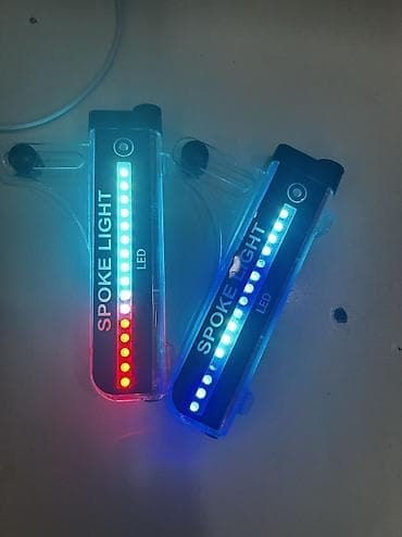 navigator velosiped: Məhsul: Velosiped təkəri üçün LED “Spoke Light” işıqları (2 ədəd) — 2