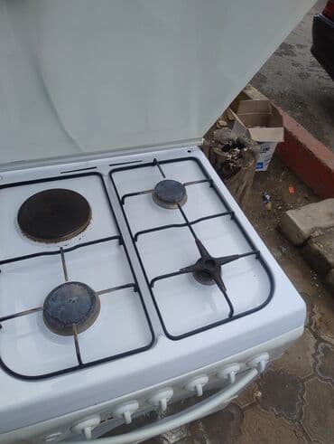 qaz pilete: Plitə Qazlı, Ayrıca dayanan, 4 gözlü, İşlənmiş — 7