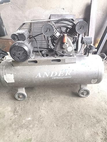 Mexaniki əl alətləri: ANDER hava kompressoru işlək vəziyyətdədir,matorunu və kandensatrını — 4
