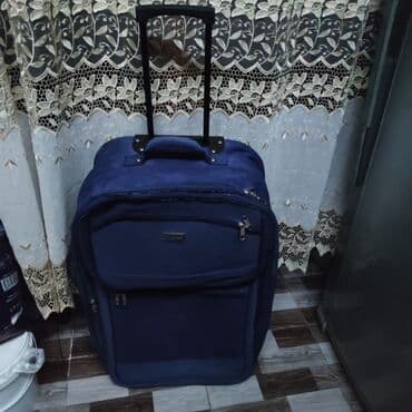 купить чемодан на колесах: Diqqət. Təcili. 75 /45 sm. Hec bir problemi yoxdur. işləkdir. Xarucdən — 9