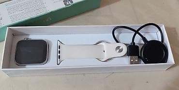 veb vatsap com: Yeni, Smart saat, Sensor ekran, rəng - Ağ — 9