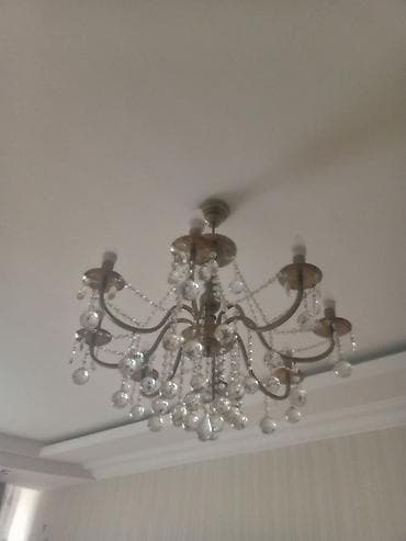 Çılçıraq, 6 lampa, Metal — 3