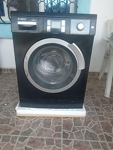 et masini: Bosch Logixx 8 VarioPerfect paltaryuyan maşın - Ön yükləməli, qara — 2