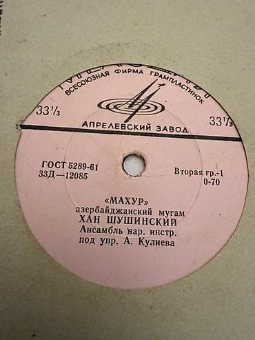 reper: Vinil plastinka – “Мелодия” (Aprelevskiy zavod), 33⅓ dövr/sürət — 2