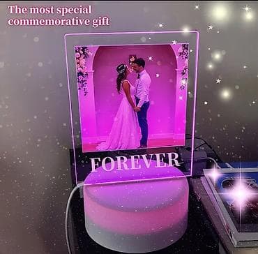 ucuz tül perde: • SİFARİŞLƏ GƏTİRİLİR 🛍️ • Şəxsi Foto LED Akril Lampa - — 1