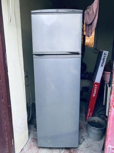 Qabyuyan maşınlar: İşlənmiş 2 qapılı Nord Soyuducu Satılır, rəng - Gümüşü, Dispenserli — 1