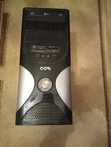 kamputer ucuz: Masaüstü kompüter (qüllə) Xüsusiyyətlər: - Prosessor: Intel Core 2 — 1