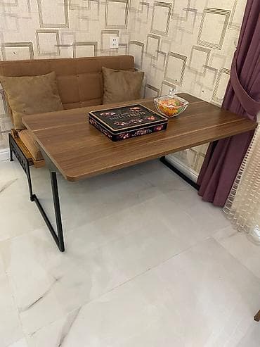 transformer stol: Divan+ masa ( transformer) Masa istemiyende arxaya kecirdib tek divan — 1