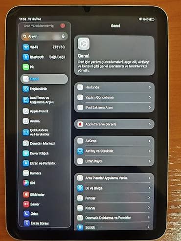 Apple iPad (Model A2567) – gümüş rəng. İDEAL VƏZİYYƏTDƏ, SƏLİQƏLİ