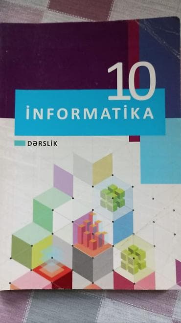 CD, DVD disklər və kassetlər: İnformatika 10-cu sinif, 2022 il, Ünvandan götürmə, Pulsuz çatdırılma — 1