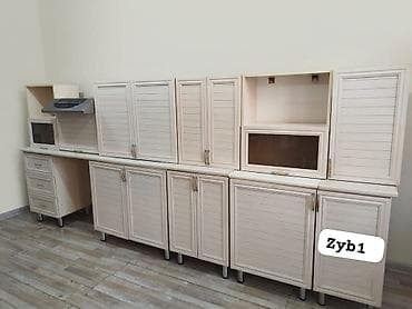 Mətbəx mebeli: Mətbəx mebeli satılır. 450 azn. Qaz+moyka+aspirator daxil. Ölçü — 1