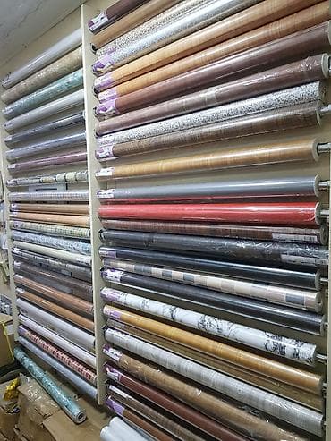 qapi ucun vinil: Vinil Divar Kağızları Arxası Özü Yapışqandır. Rulon da 10 metr olur — 3