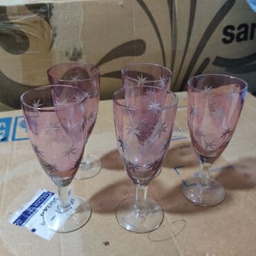 брендовая посуда: Бокалы, цвет - Белый — 1