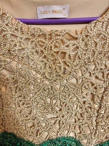 qızlar üçün donlar: Ziyafət donu, Maksi, M — 2