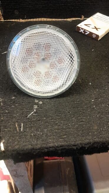 spot işıqlar: Dairəvi LED proyektor/spot işıq lampası - Korpus: şəffaf plastik — 1