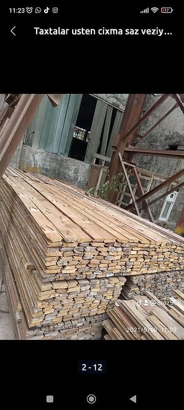 parca bez: Məhsul: Tikinti üçün taxta materialı Təsvir: - Müxtəlif ölçülərdə — 4