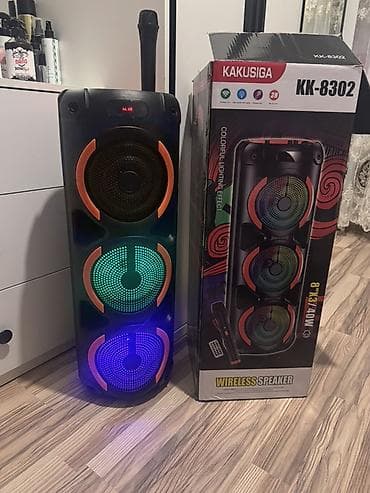 Elektronika: Kakusiga KK-8302 portativ səsgücləndirici - Simsiz/Wireless Speaker - — 1