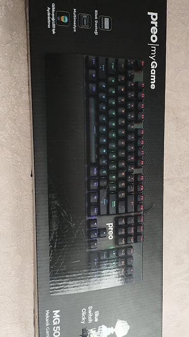 pubg klavye mouse: Preo MyGame MG50 Plus mexaniki gaming klaviatura Xüsusiyyətlər: - — 3