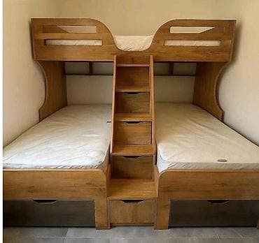 matras olculeri: Oğlan və qız üçün, Çarpayı, Matrassız, Siyirməli, MDF — 3