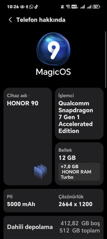 honor pad 9 qiymeti: Honor 90, 512 GB, rəng - Qara, Qırıq — 1