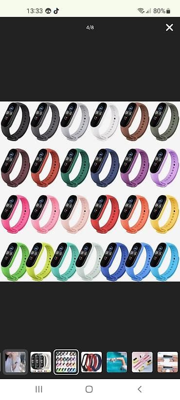 oled ekran: Ağıllı biləkbağı – rəngli OLED ekranlı fitnes treker Xüsusiyyətlər: - — 2
