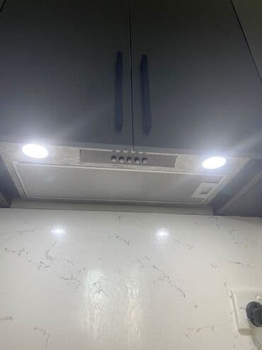 mətbəxt mebelleri: Mətbəx mebeli dəsti satılır - Künc yerləşimli, qrafit rəngli — 3