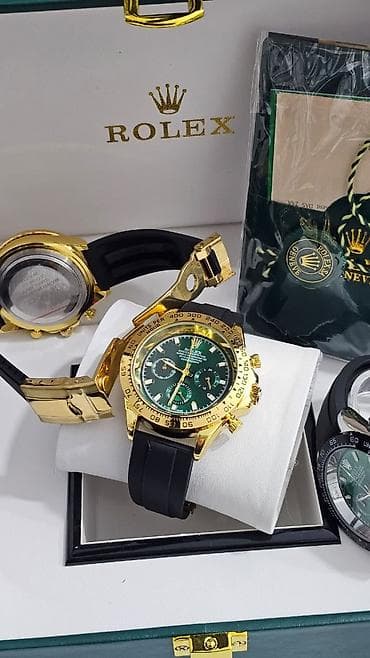rolex daydate: Rolex Daytona tərzində kronoqraf saatlar - Korpus: polad və ya qızılı — 9
