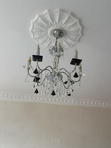 ucuz qiymete cilciraqlar satisi: Çılçıraq, 5 lampa, Metal — 1