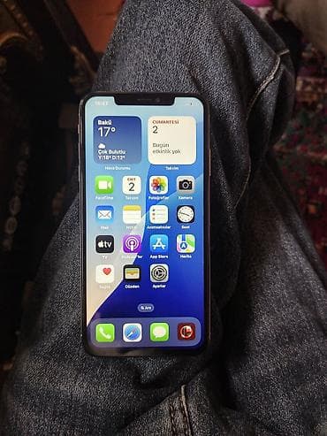 iphone x mikrafon: IPhone X, 256 GB, Ağ, Face ID — 6