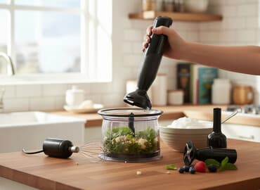 Əl blender, İşlənmiş