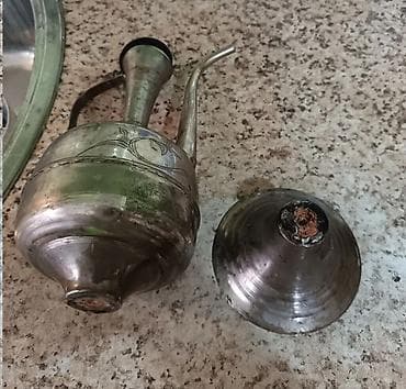 qab qaşiq: Rəng - Gümüşü, Metal — 1