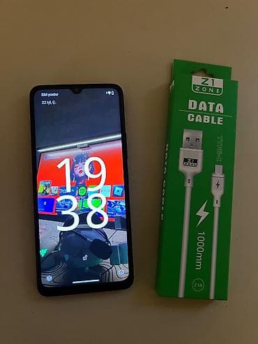 çat: Redmi A3, 128 GB, rəng - Qara, Sensor, Face ID — 1