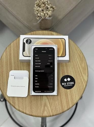 iphone 12 mini 256: IPhone 12, 128 GB, Ağ, Zəmanət, Simsiz şarj, Face ID — 3