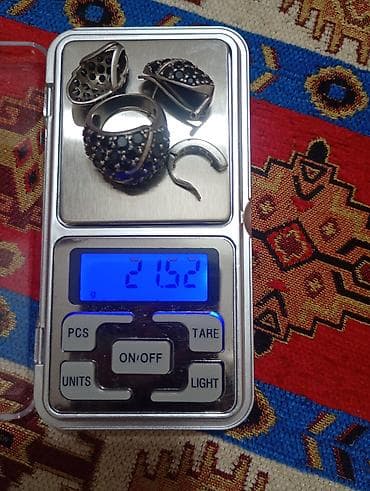 Dəstə daxildir: Üzük, Gümüş, 925 Əyar, 21 g — 3