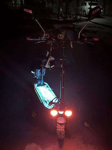 motorlu velosiped satisi: Güclü elektrik skuteri – gecə-gündüz rahat və təhlükəsiz sürüş üçün — 1